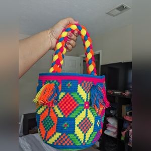 Wayuu Tote Bag/ Multicolored/ Size S